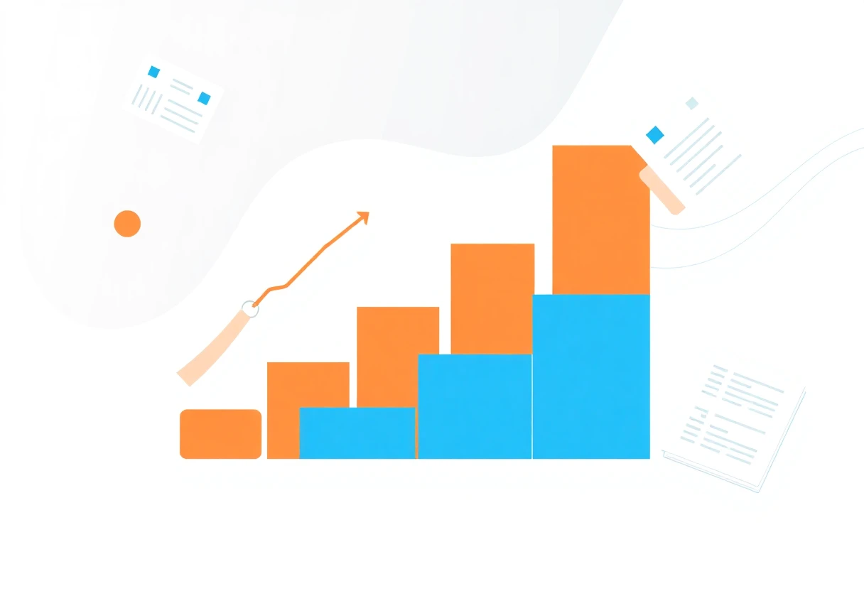 Visual representation of loan comparison