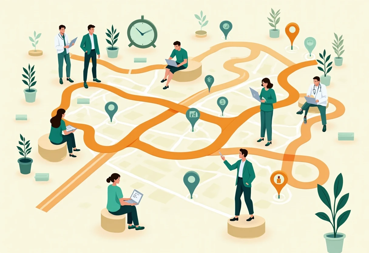 Healthcare job navigation
