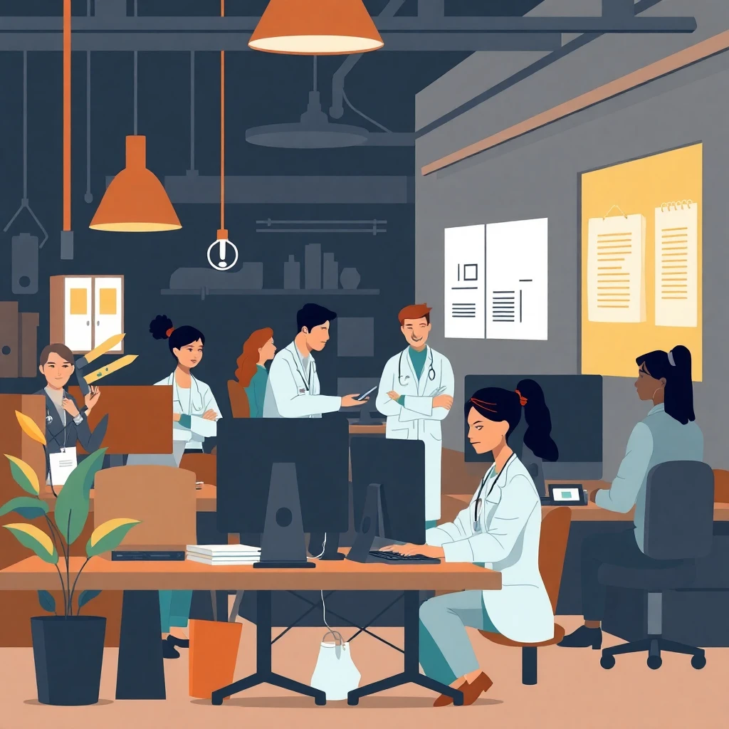 Healthcare team collaboration