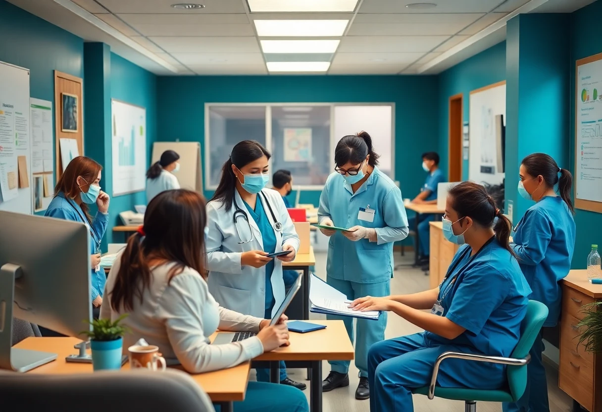 In-person healthcare roles