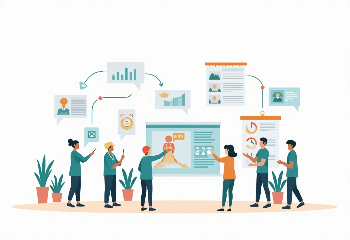 Healthcare job statistics dashboard