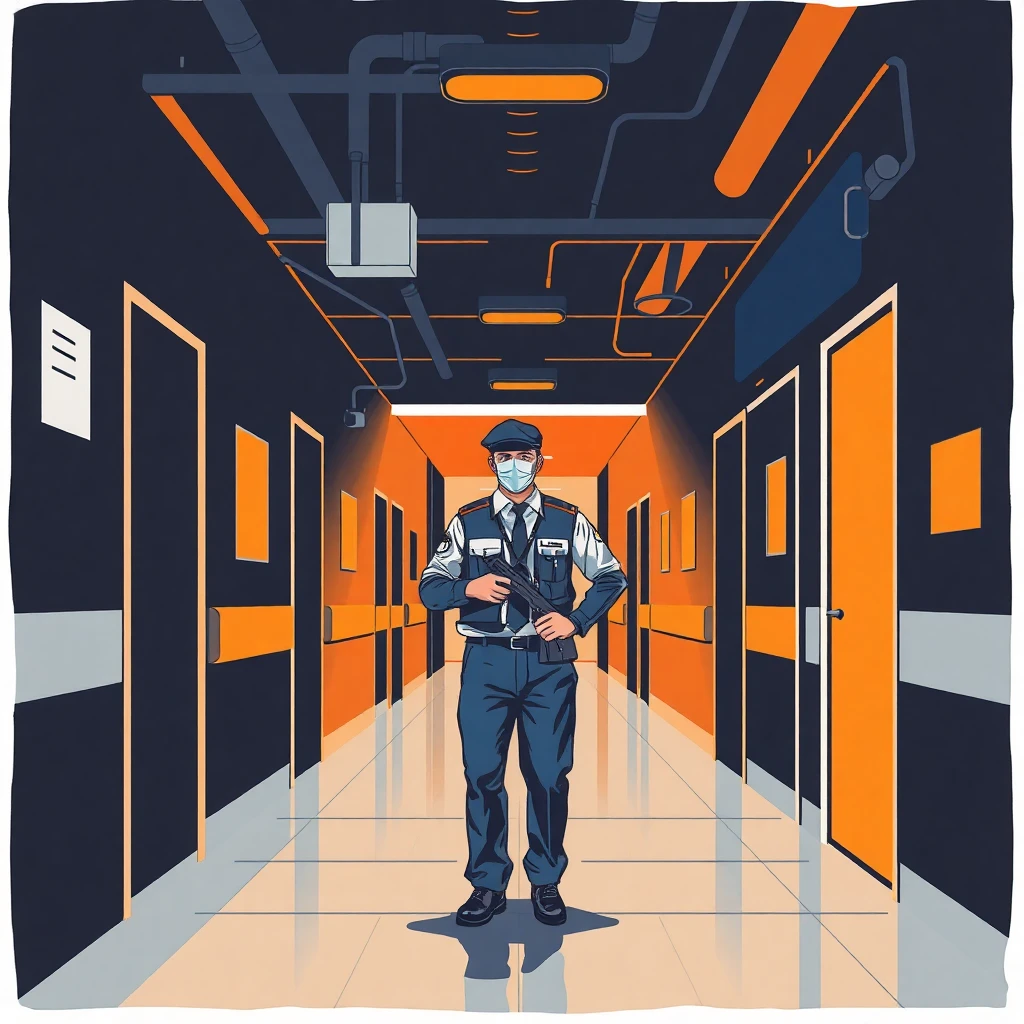 Hospital corridor security