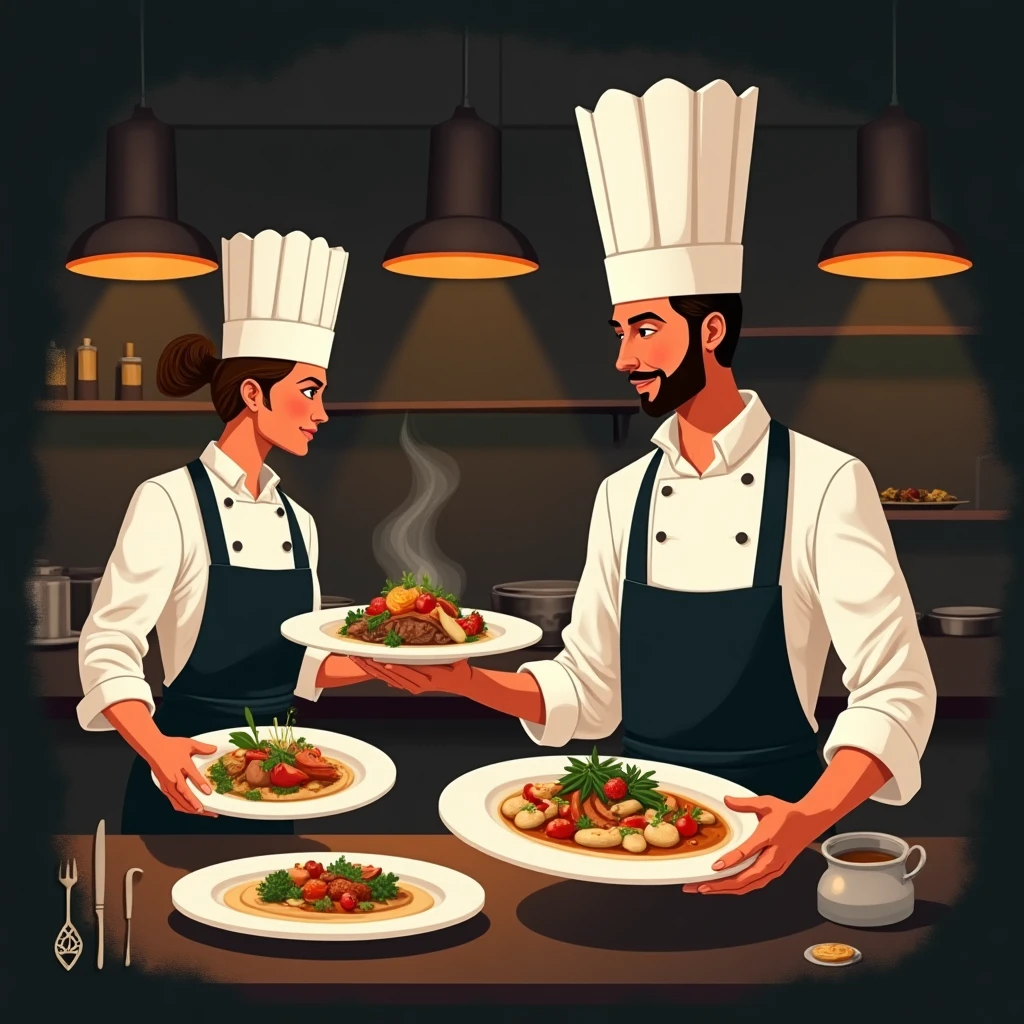 Culinary excellence in hospitality