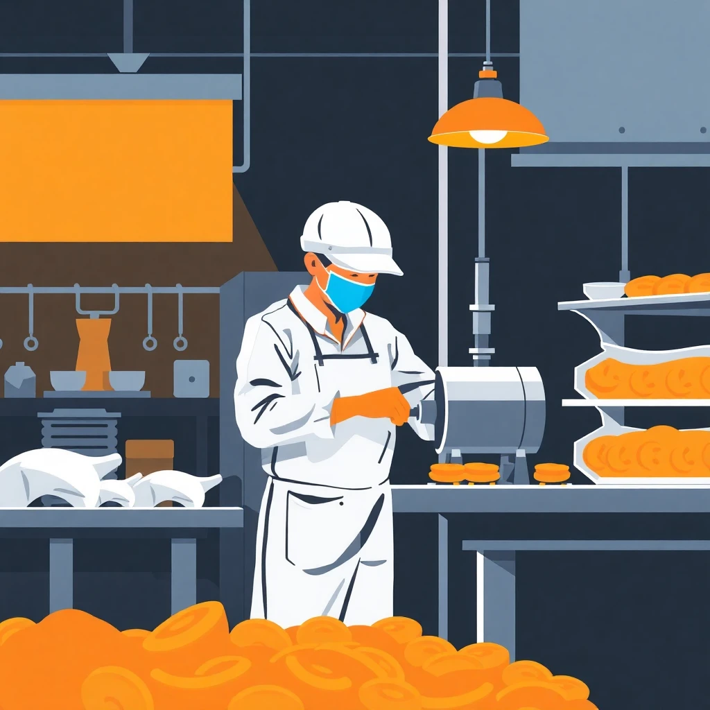 Food production worker