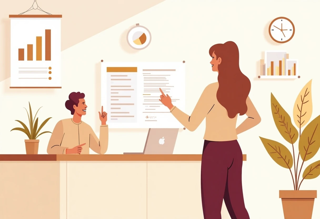 Comparing receptionist roles