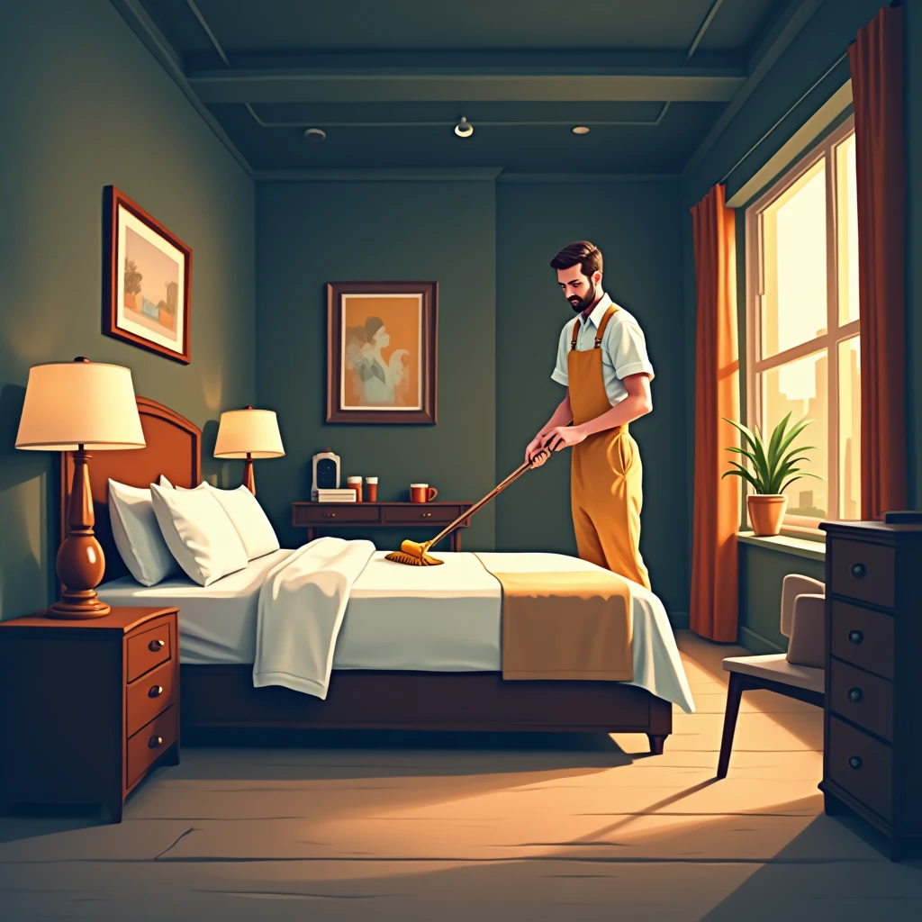 High-end housekeeping job