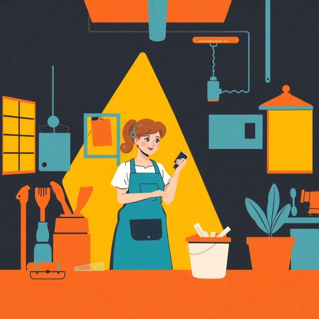 Entry-level housekeeping job