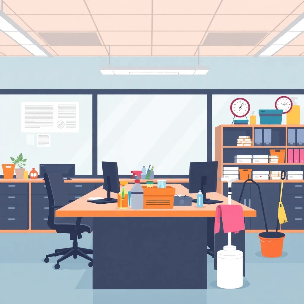 Flexible cleaning job environment