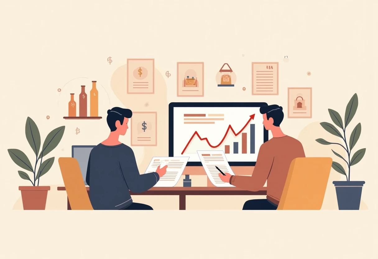 Reviewing loan options