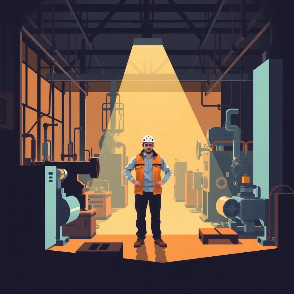 Ingeniero en planta industrial
