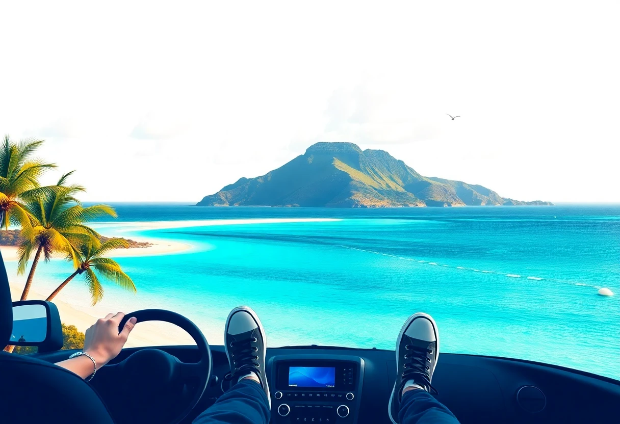 Island beach escape