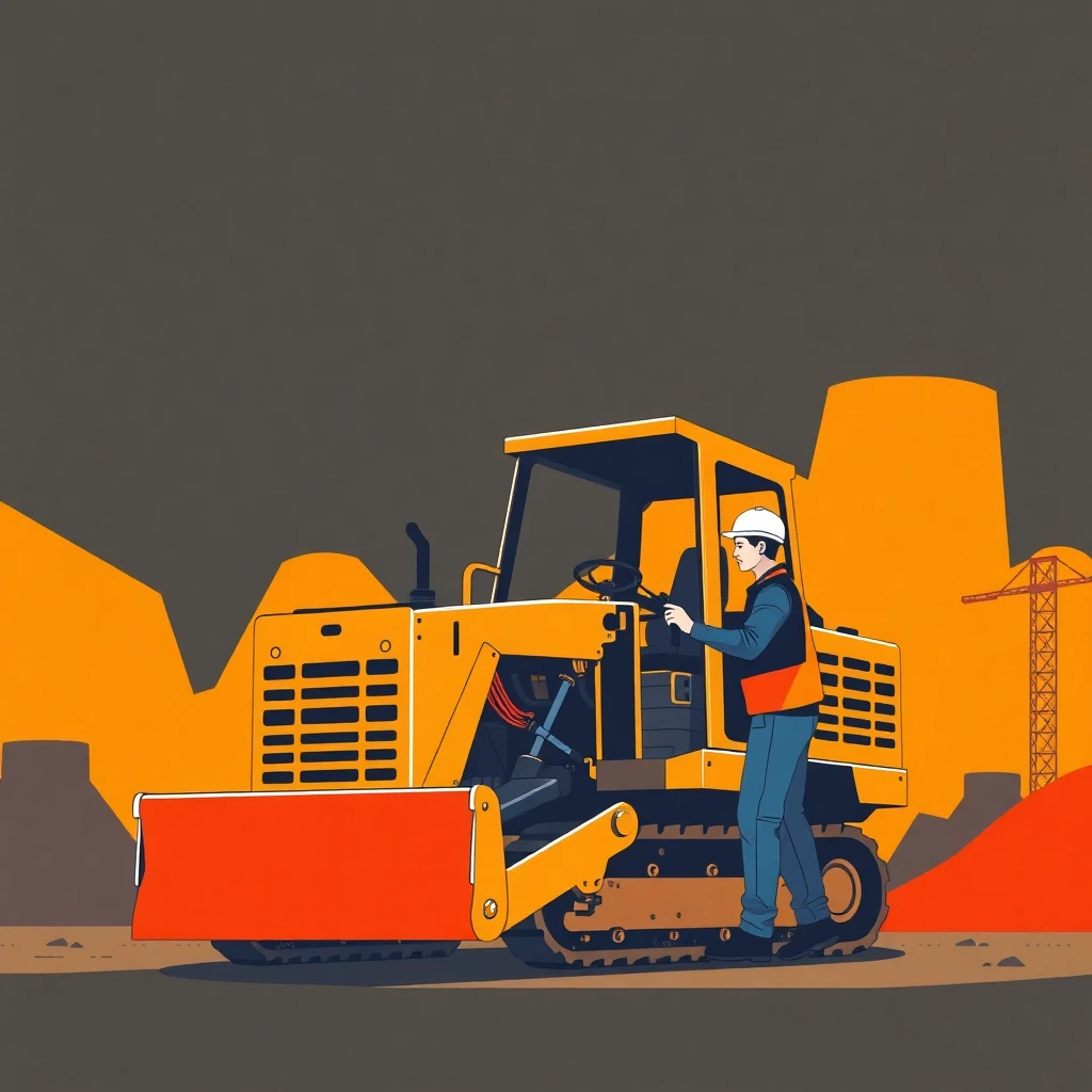 Operating heavy machinery