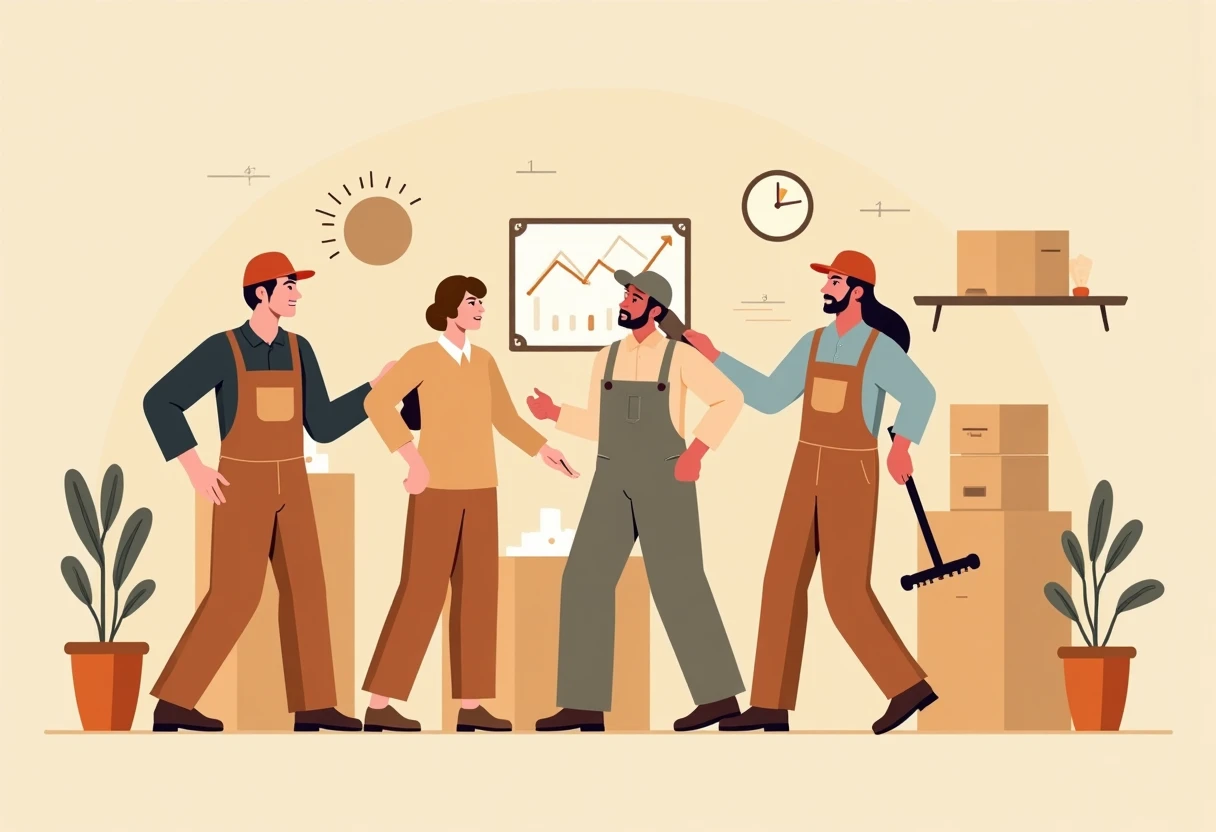 مشرف تنظيف الأرضيات في فندق