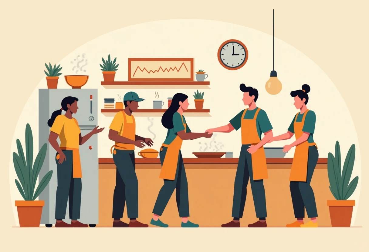 Top kitchen helper job environments