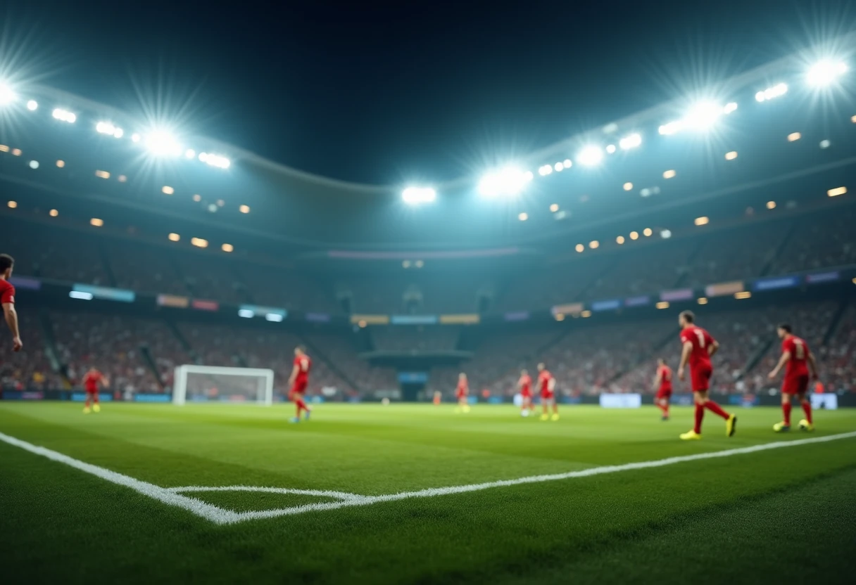 Match sous les projecteurs