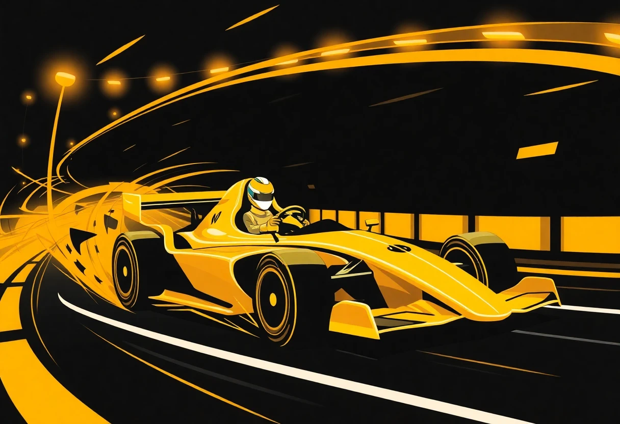 App de carreras de automovilismo
