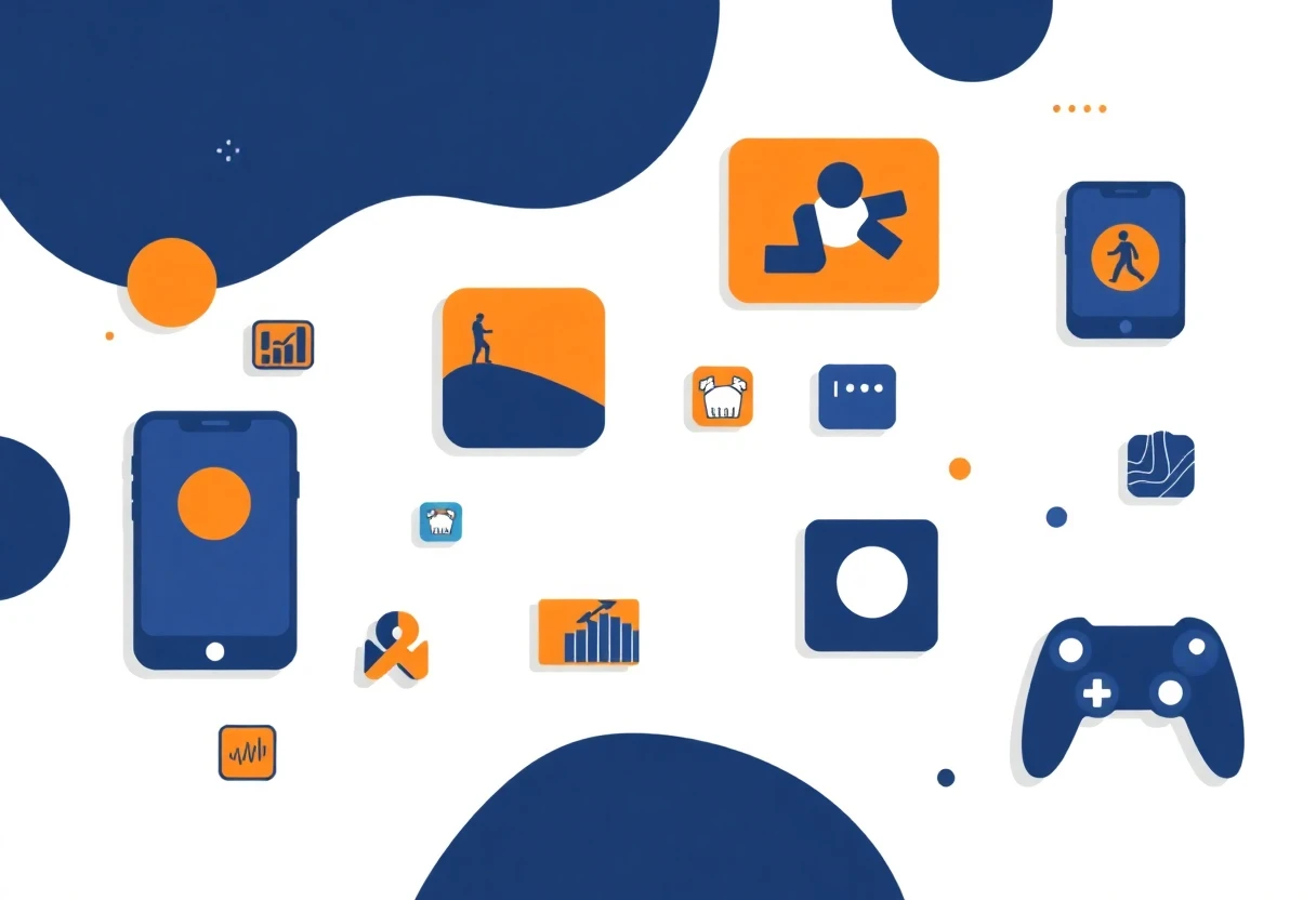 Wellness and fitness app concepts