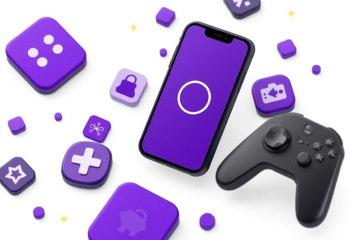 Icono de app de streaming de lujo