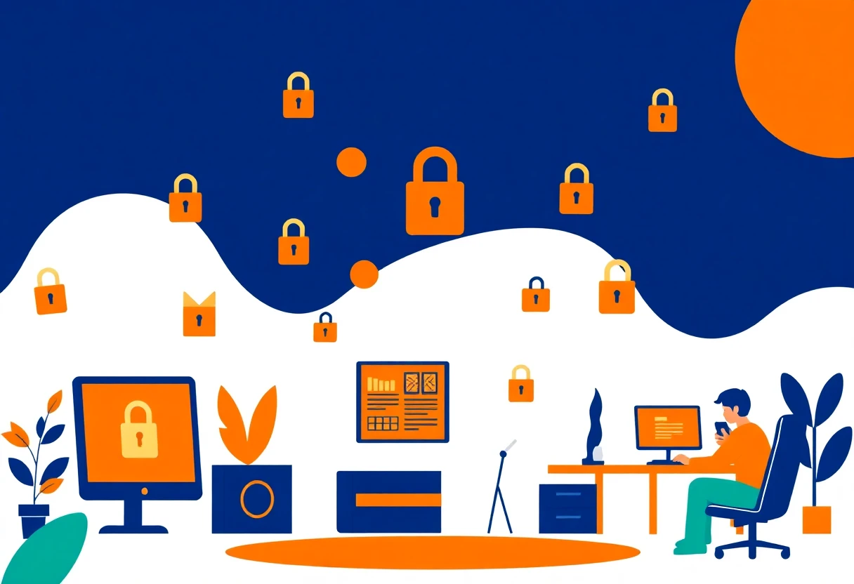 Security features in financial apps