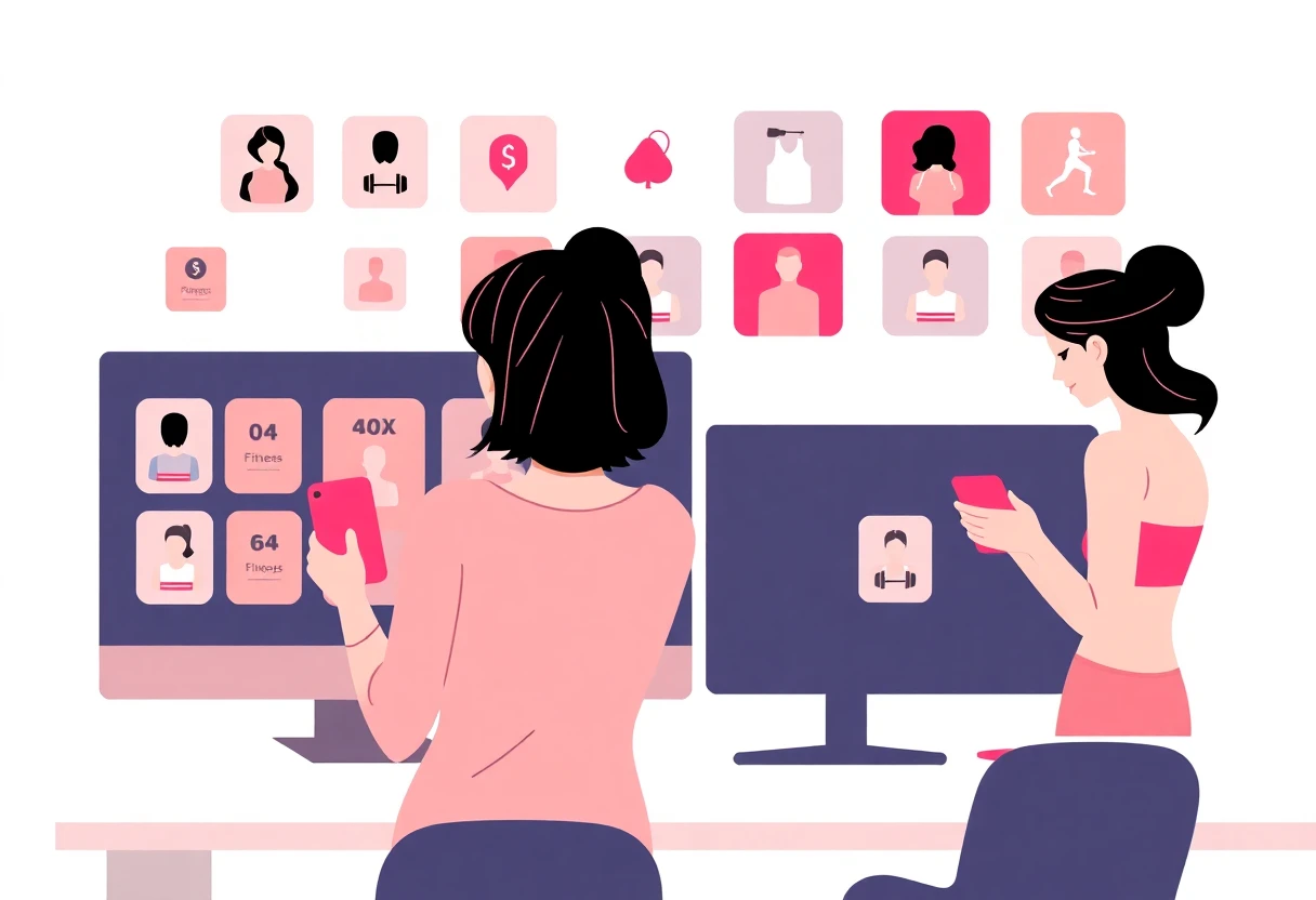 Personalized fitness app plans