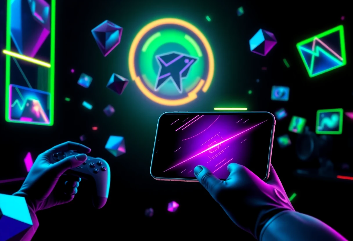 Interfaz de usuario de una app de mensajería