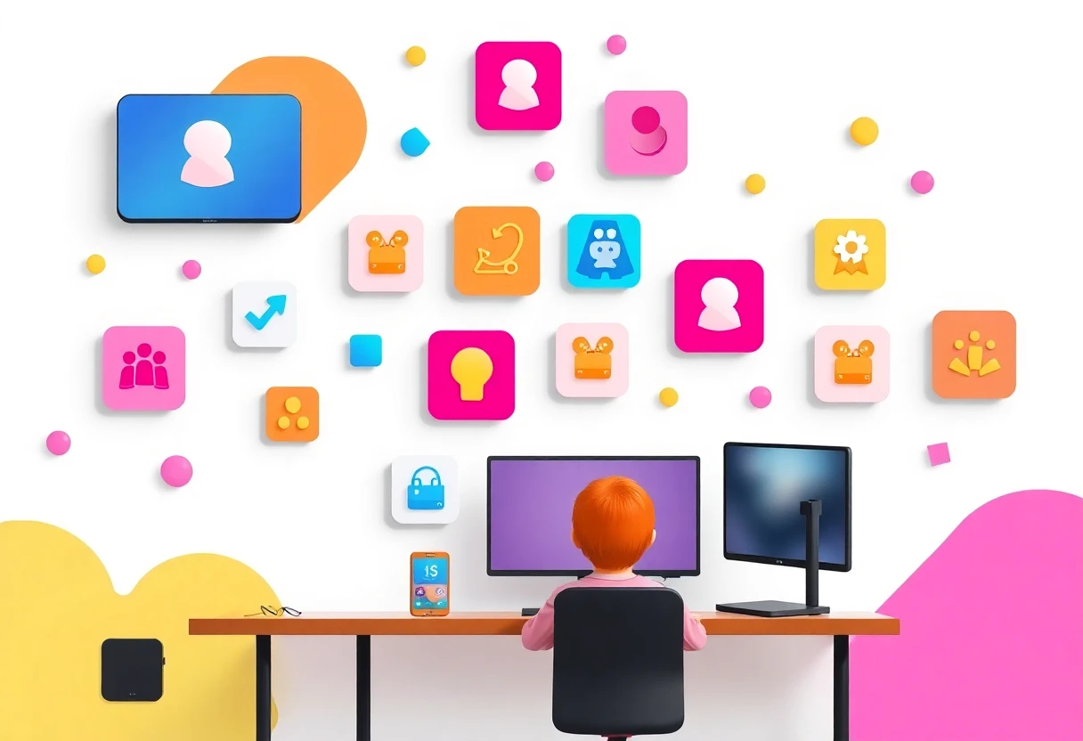 Ilustración de apps de presupuesto
