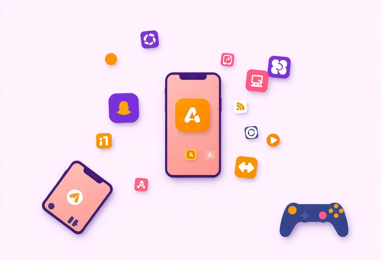 Iconos de aplicaciones productivas