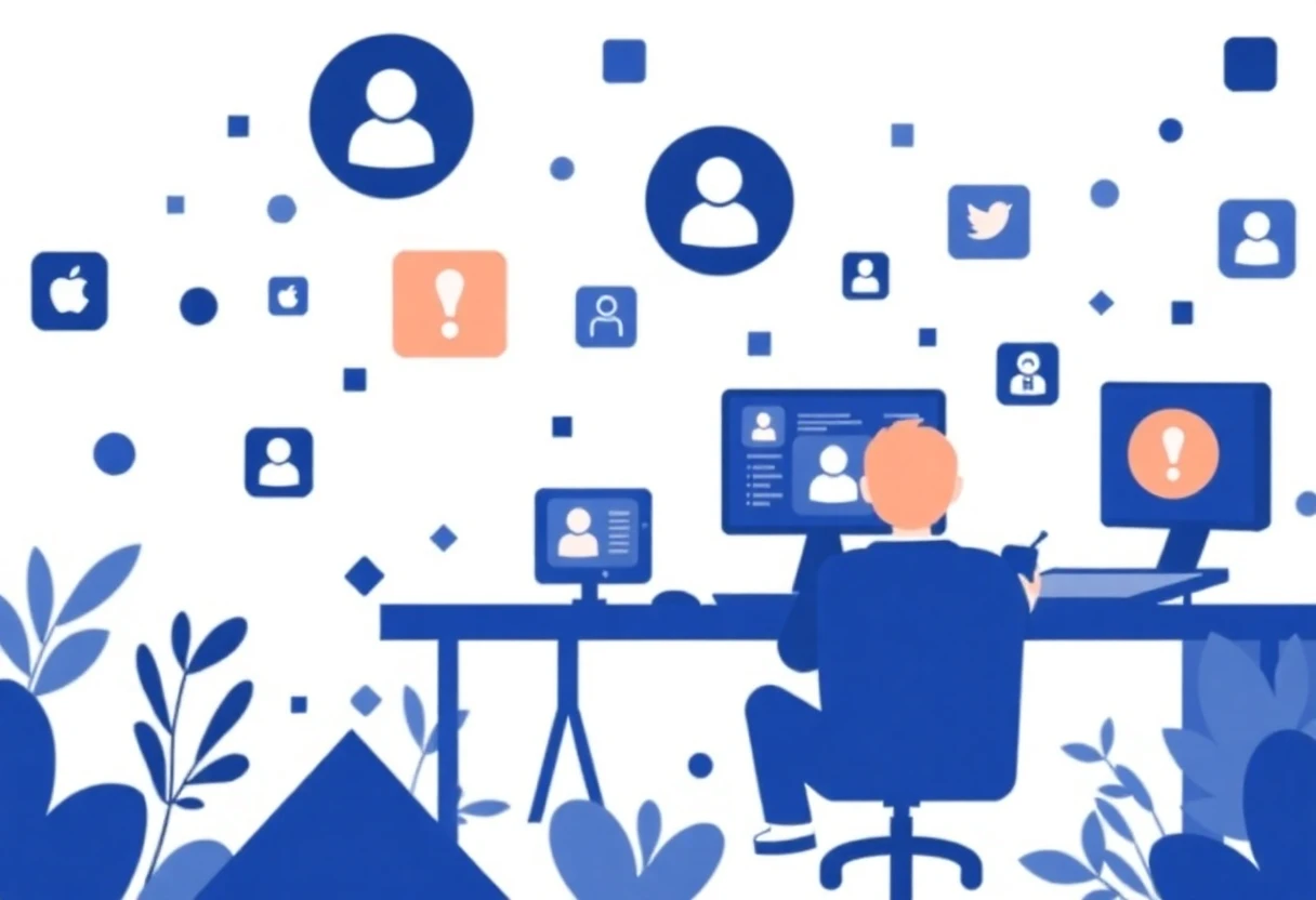 Conexiones digitales en redes sociales
