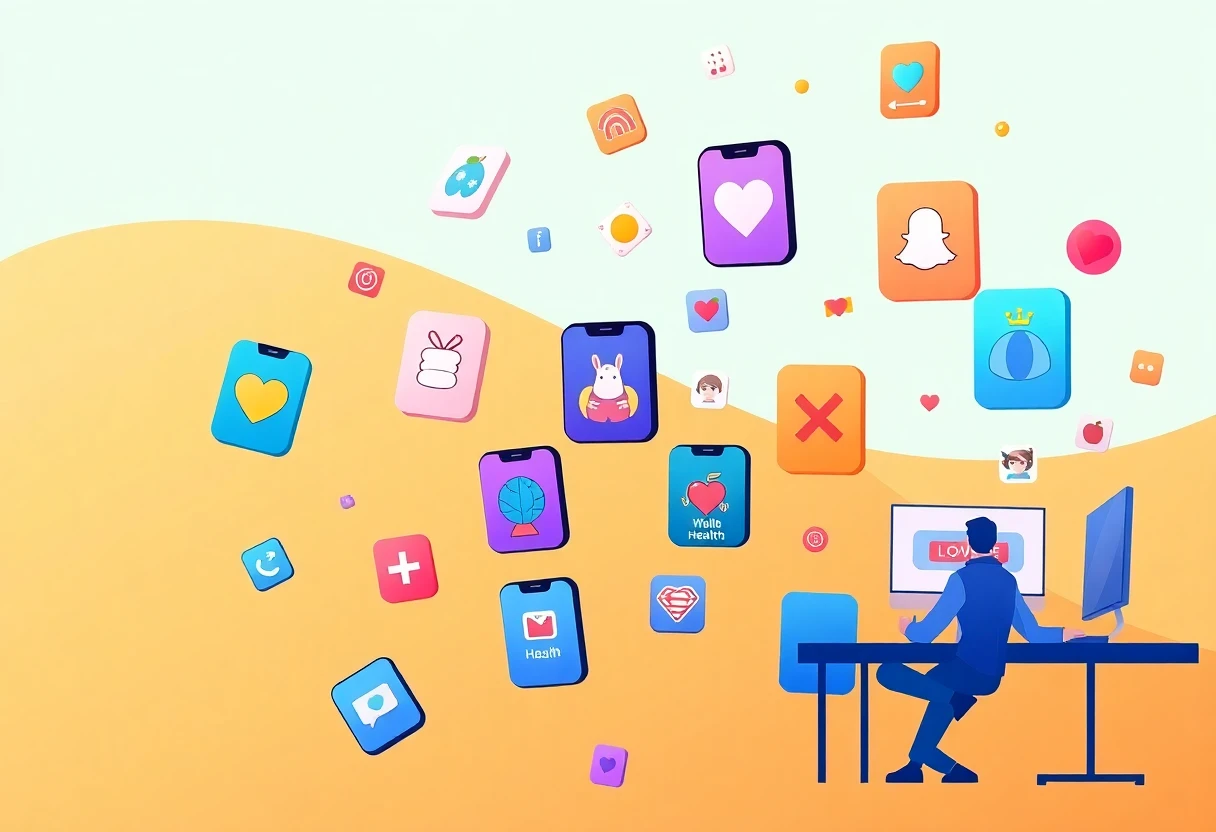Top fitness and health app icons
