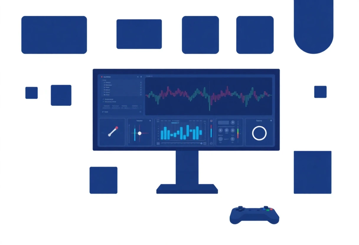 Music editing app interface