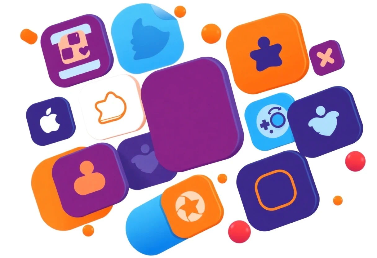 Top streaming app icons