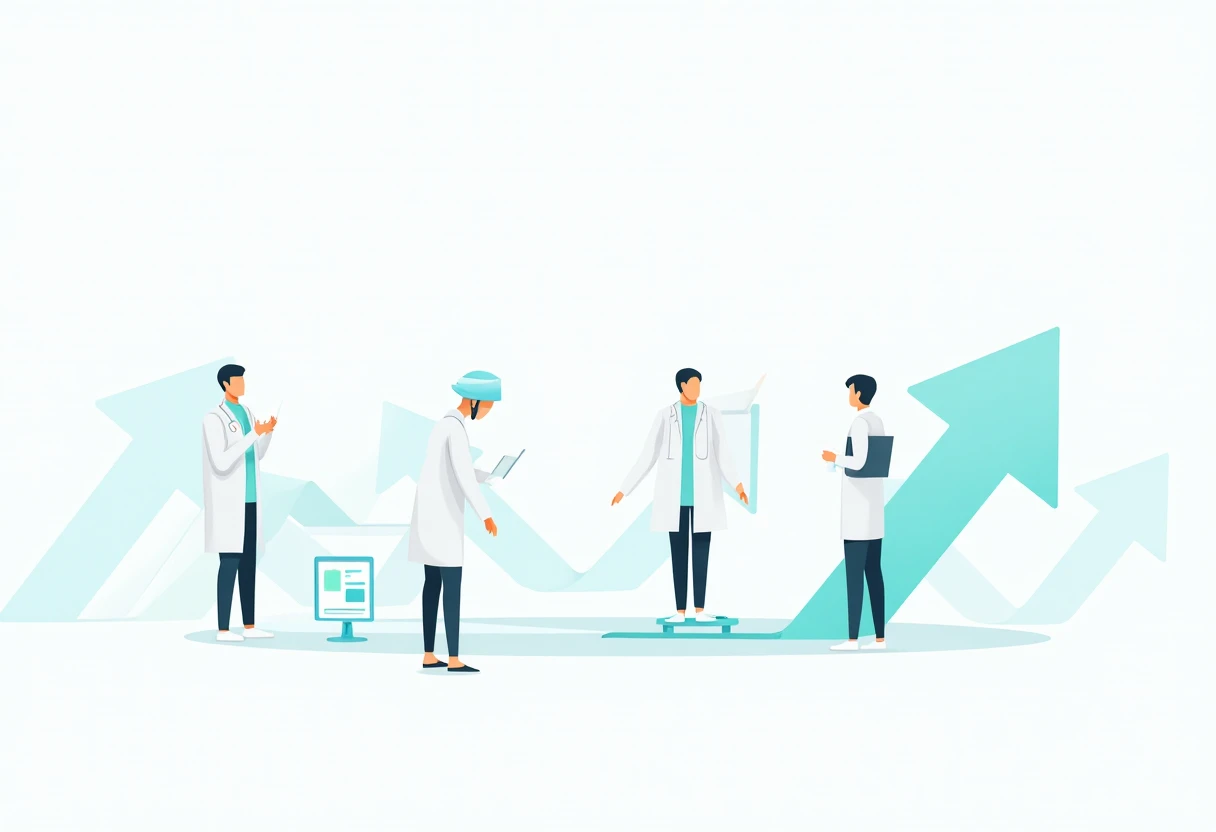 Profesionales de salud colaborando