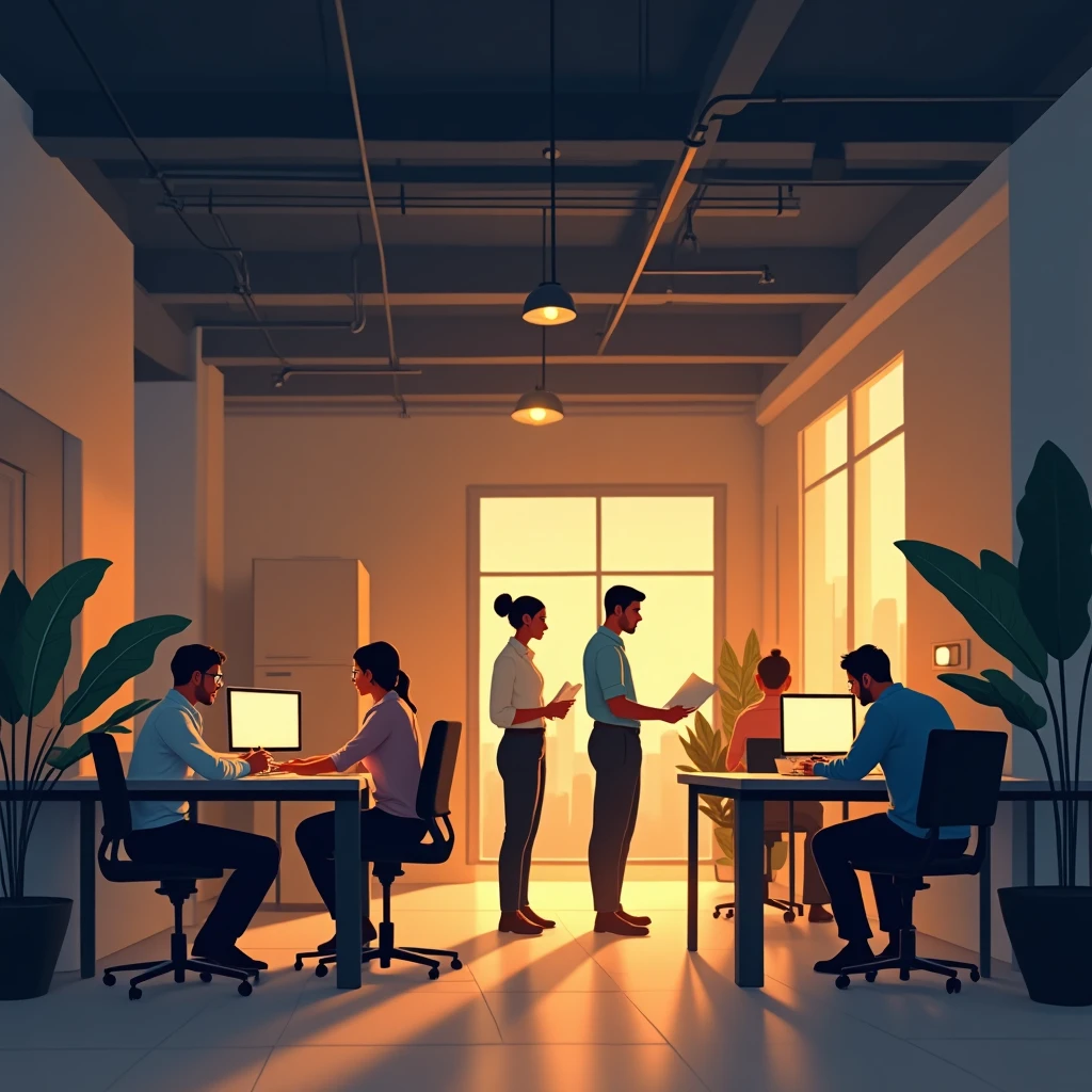 Espacio de trabajo en equipo