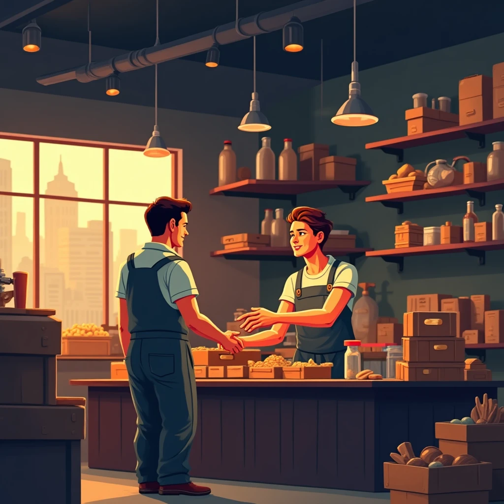 Vendedor en tienda