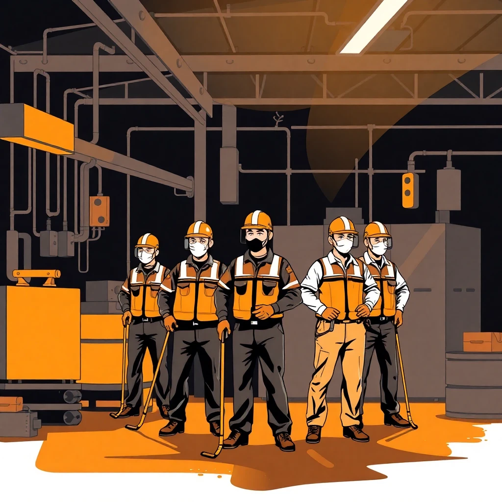 Trabajos de limpieza de ritmo rápido