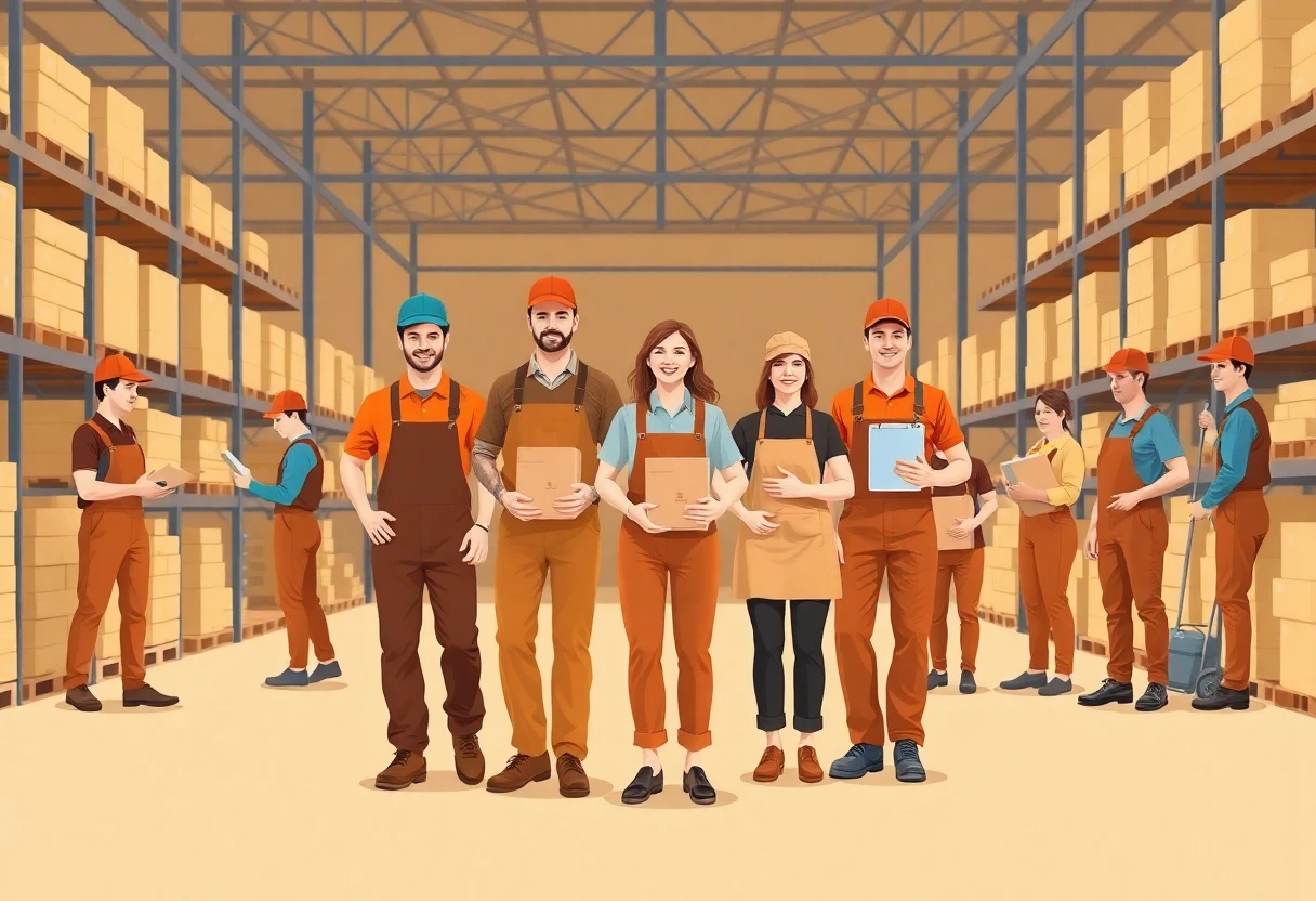Lavori in magazzino