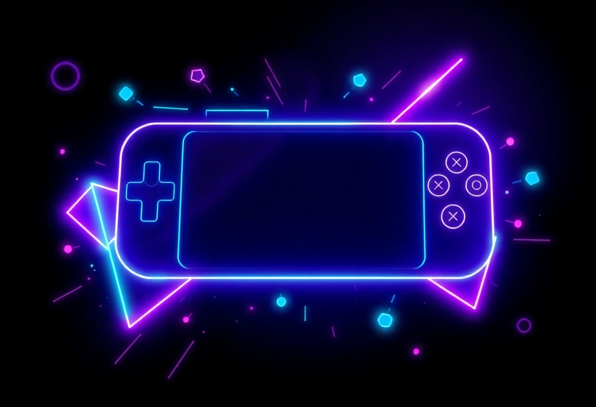 Design astratto che evoca il mondo dei giochi mobili
