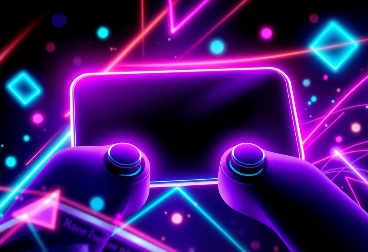 Interfaccia di gioco di lusso