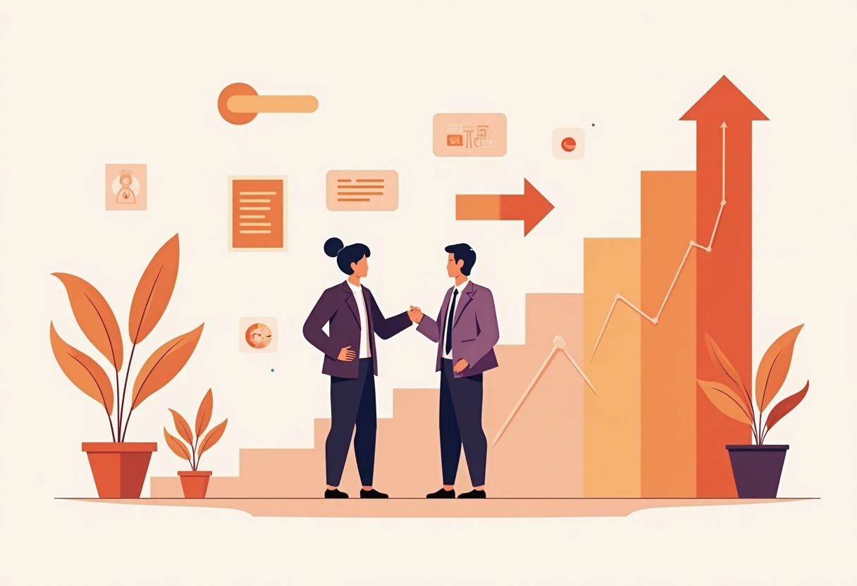 Discussione di progetto tra professionisti