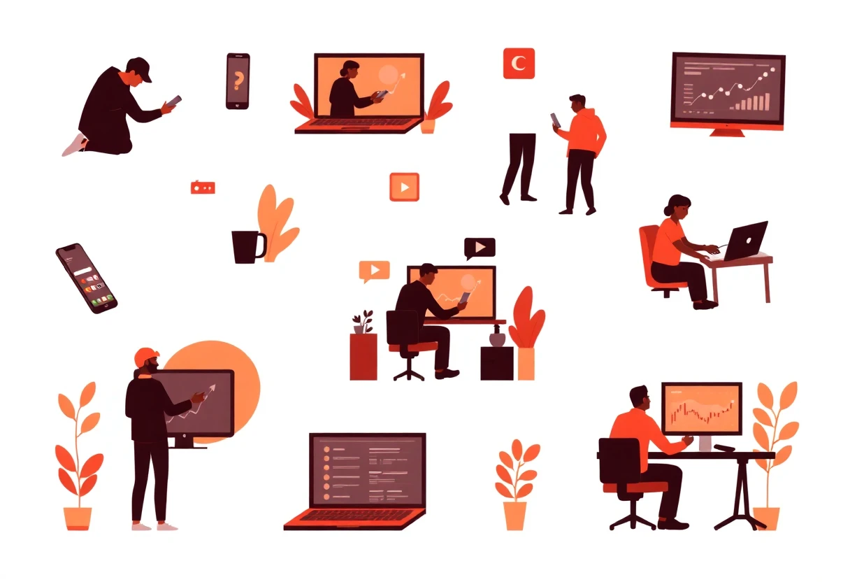 Illustration des applications de finance