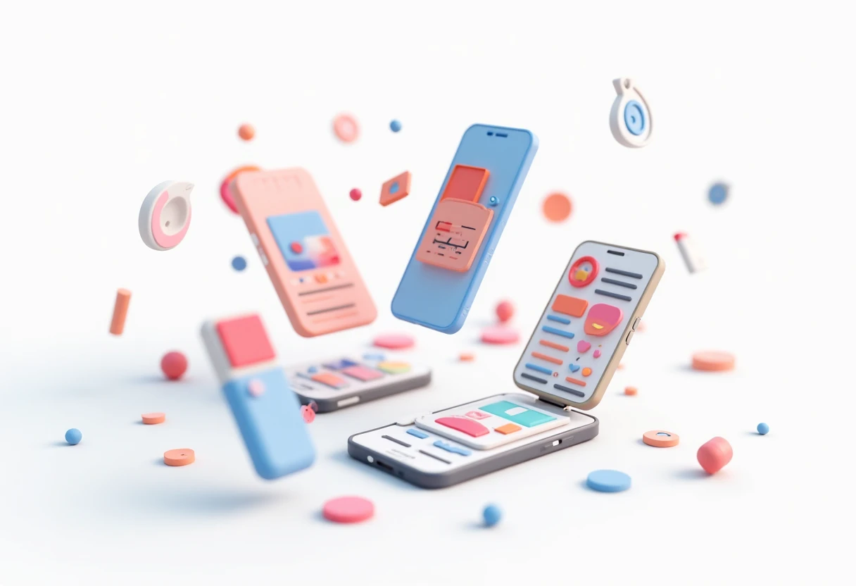 Interface d'applications de retouche photo