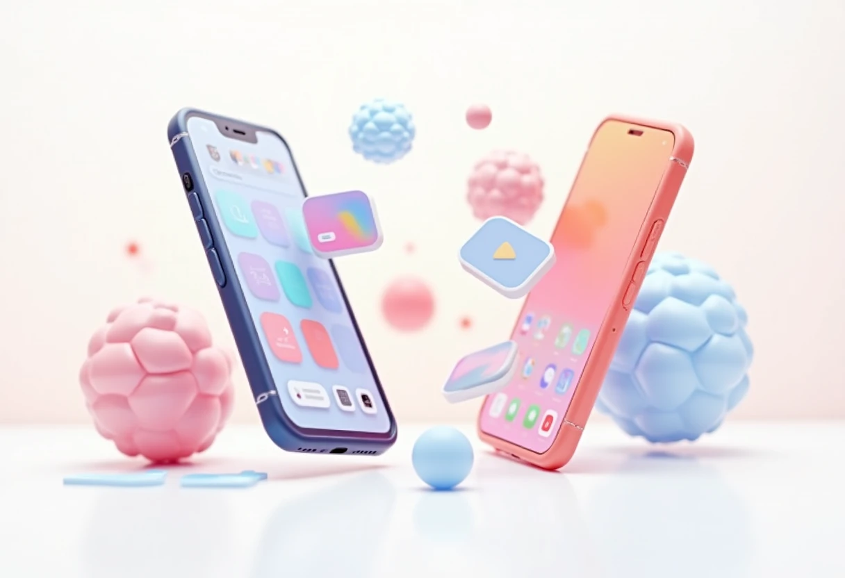 Appareil photo numérique stylisé