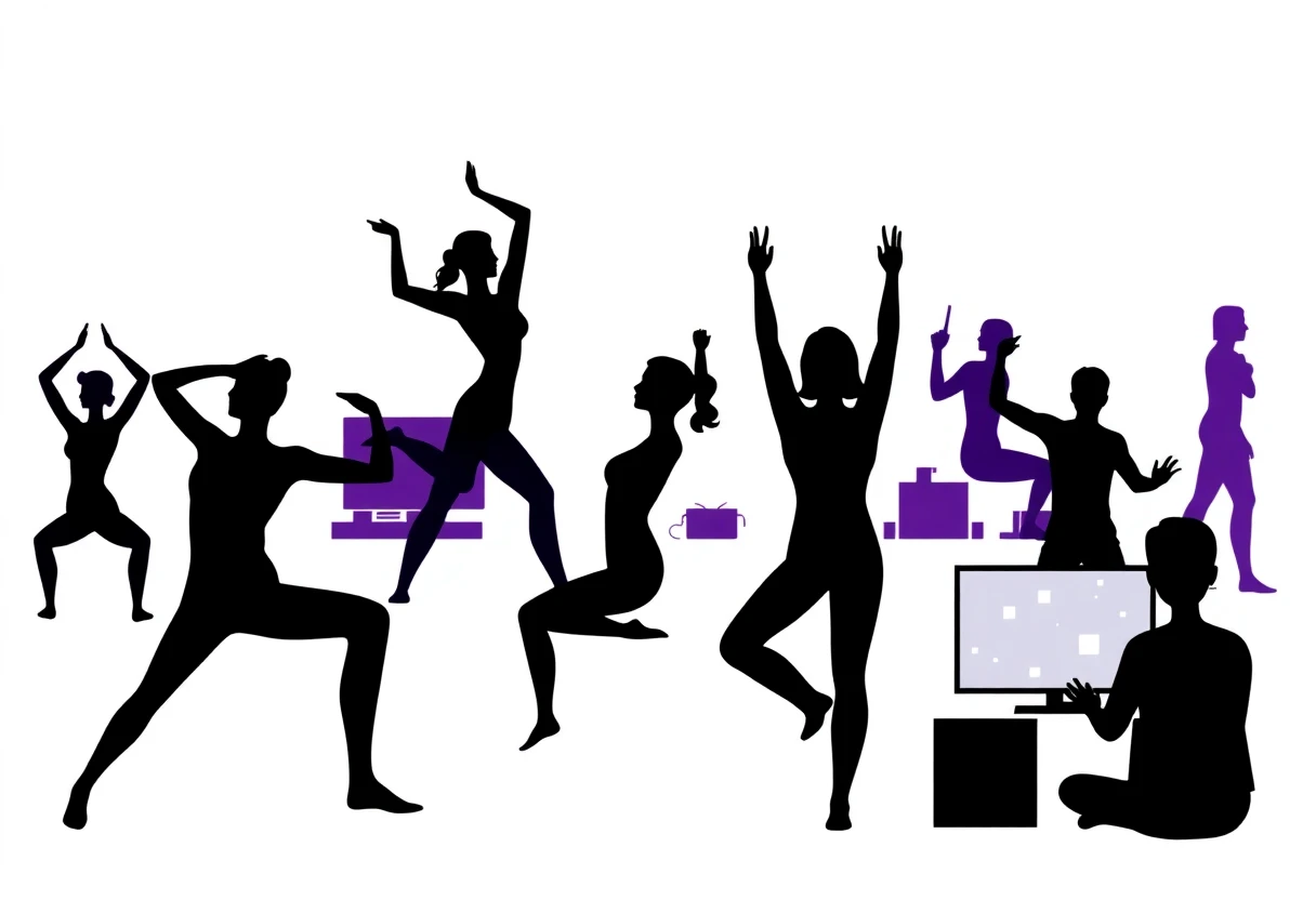 Illustration d'applications de fitness