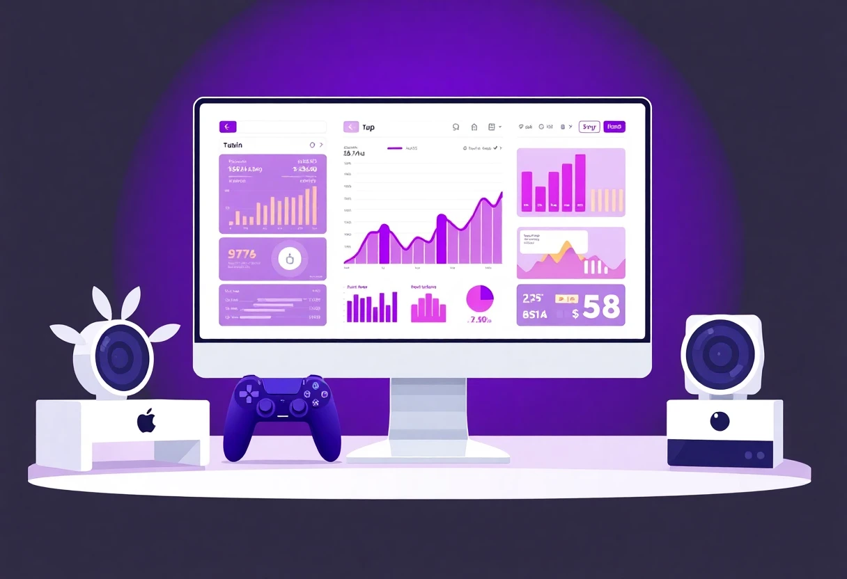 Illustration d'une application de gestion financière