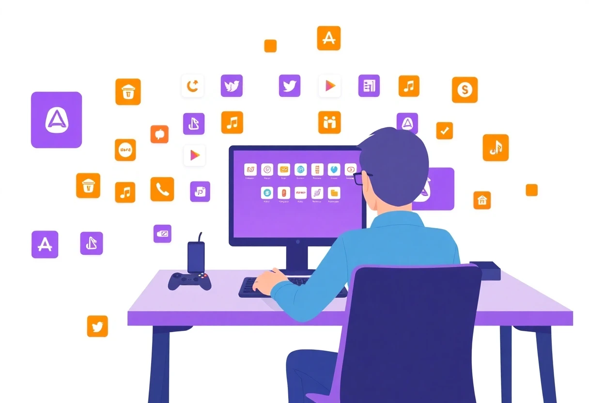 Icônes d'applications de gestion budgétaire