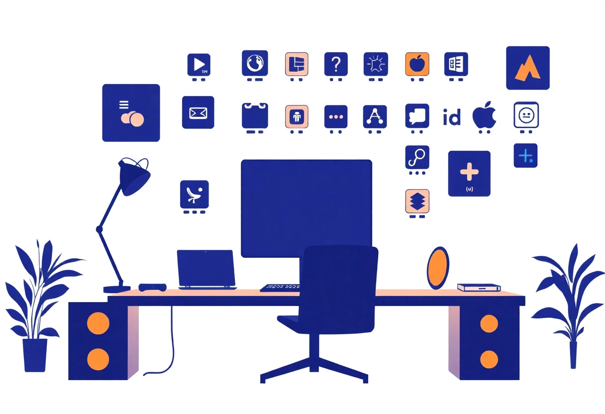 Illustration d'applications de navigation professionnelles