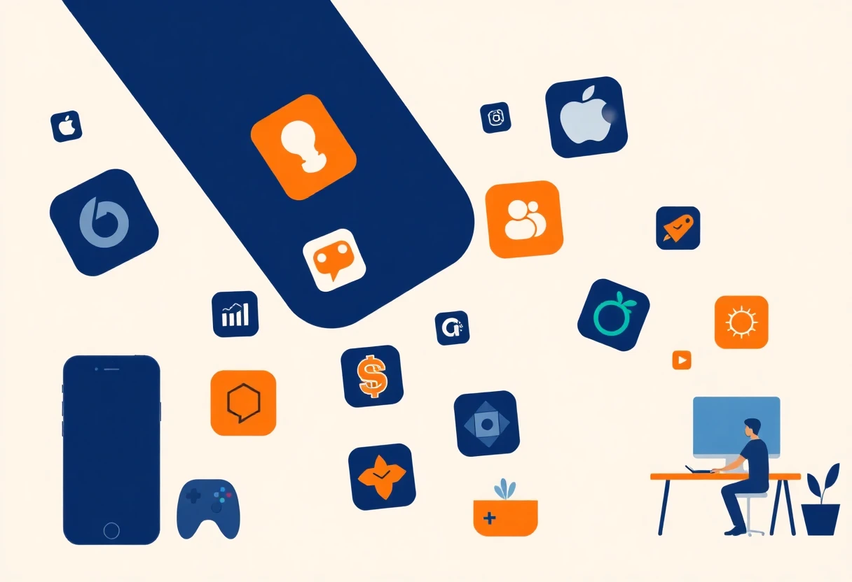 Icônes d'applications de productivité