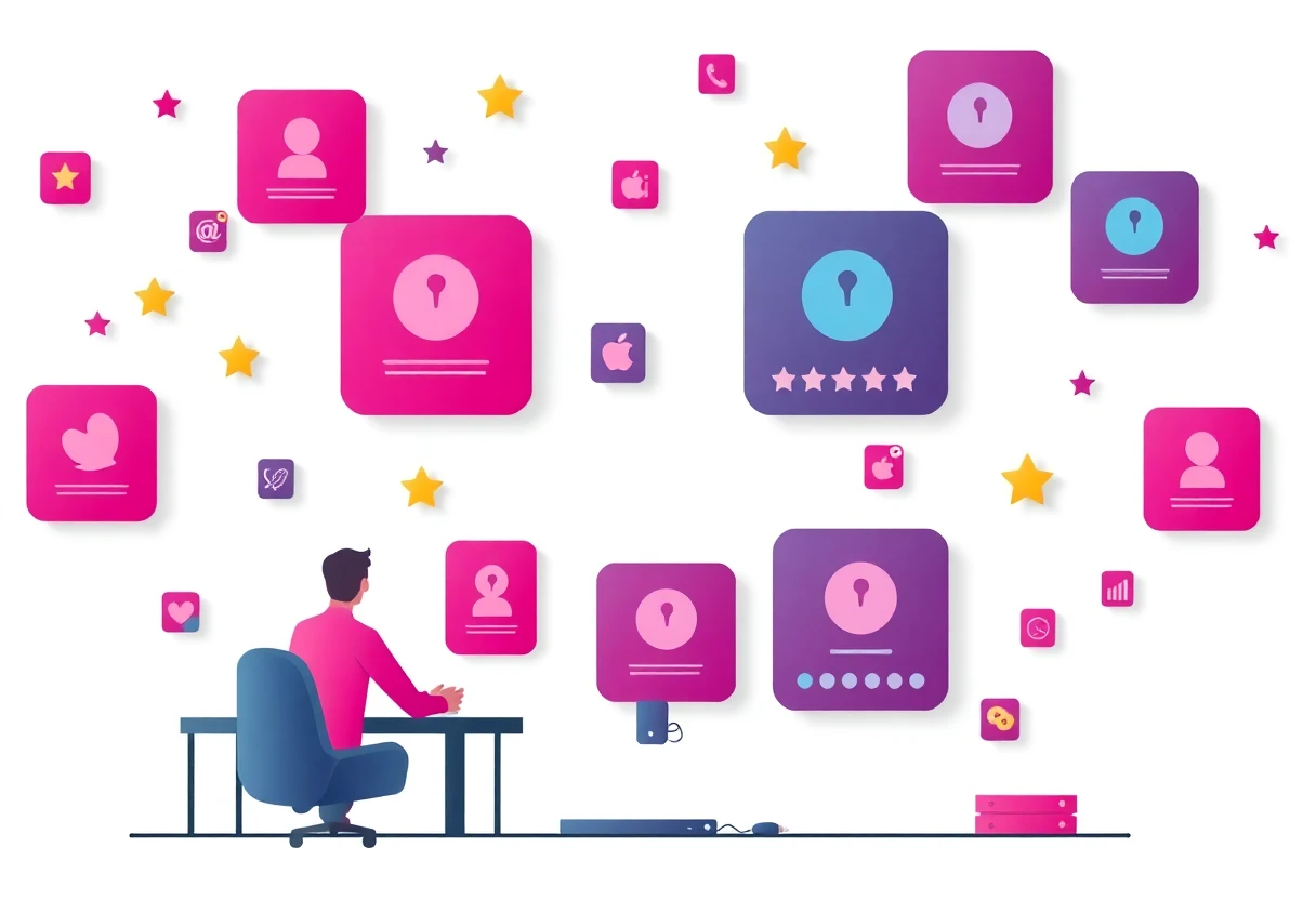 Icônes d'applications de productivité