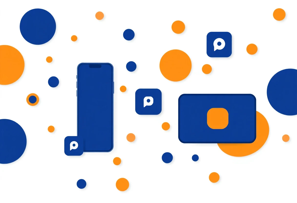 Illustration créative de design de perles