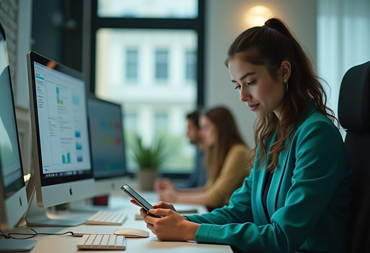 Application de gestion de projet en action